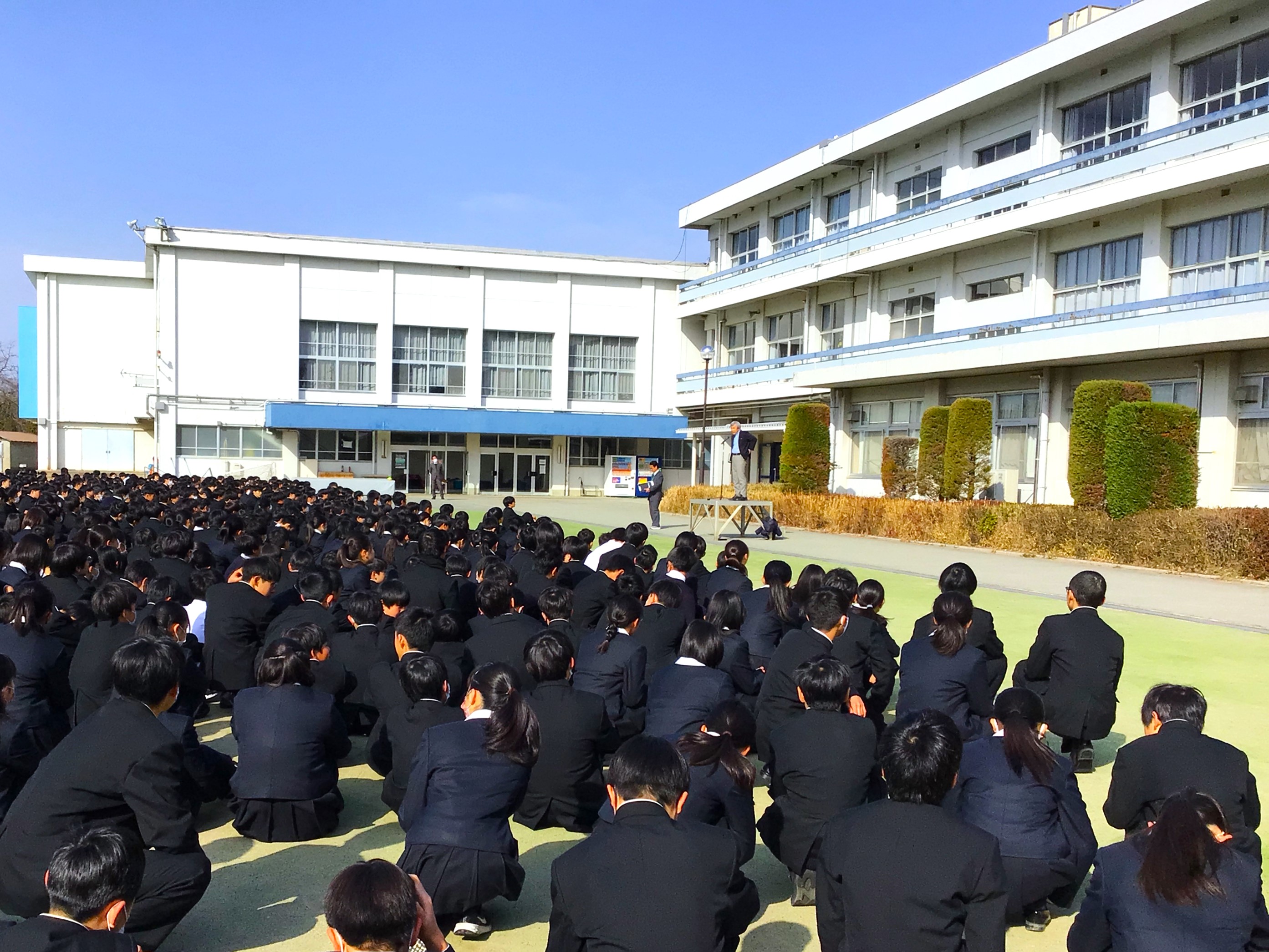 中1 4月にまた会いましょう | 三田学園中学校・高等学校