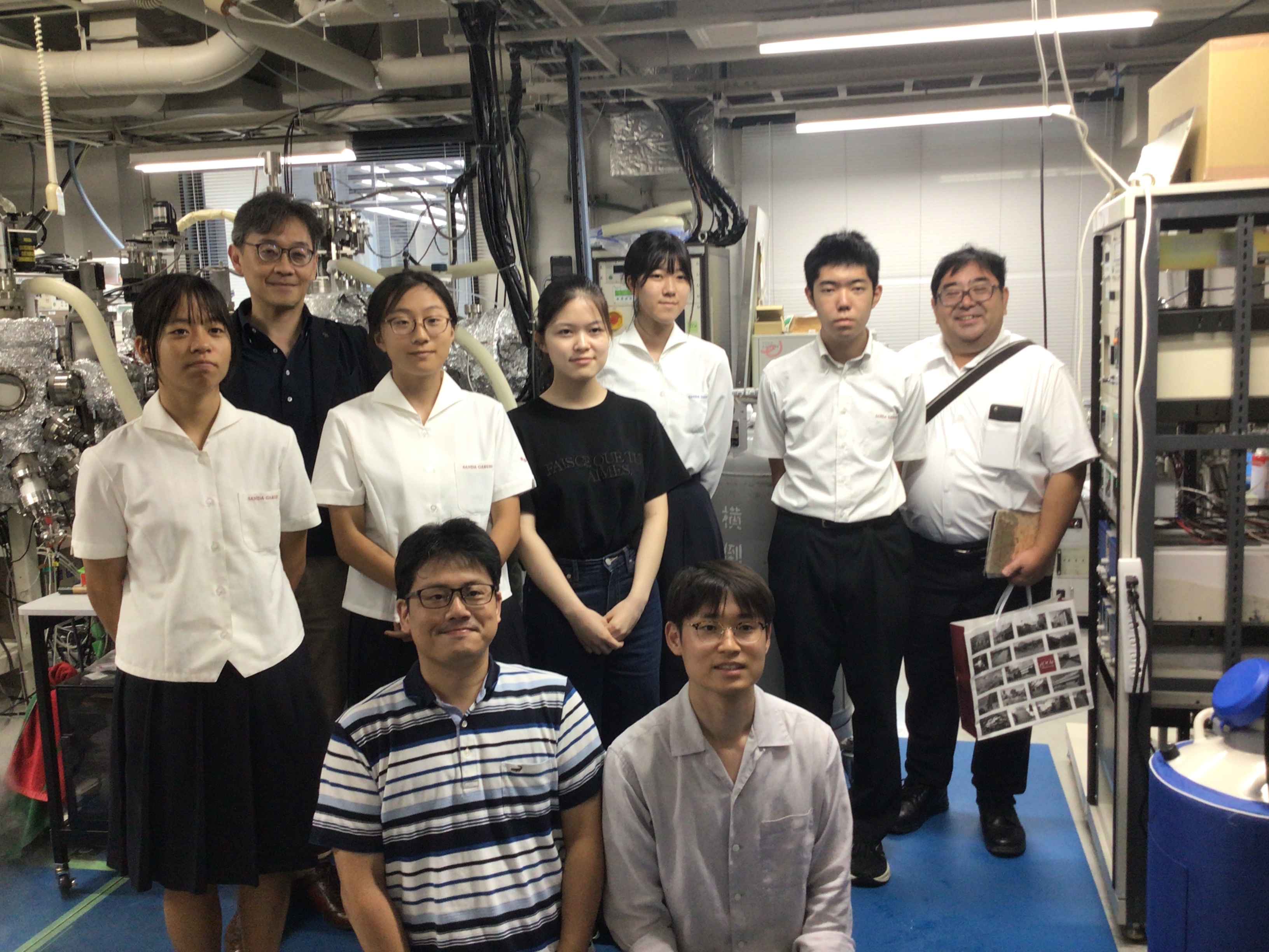 大阪大学 大学院基礎工学研究科での実習体験 | 三田学園中学校・高等学校