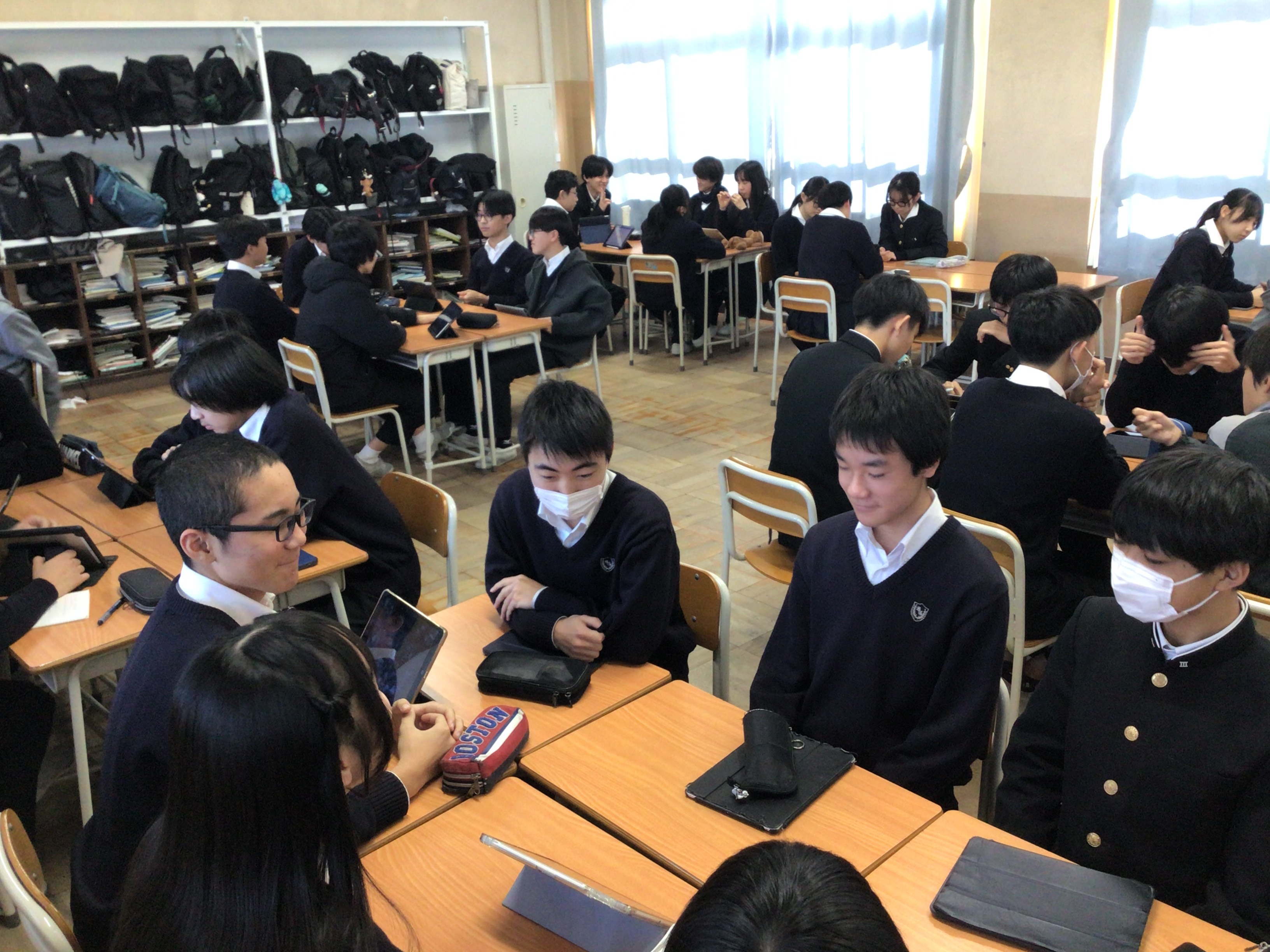 中学3年生 先週のHR① | 三田学園中学校・高等学校